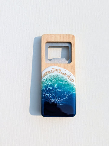 Wooden Ocean Bottle Opener