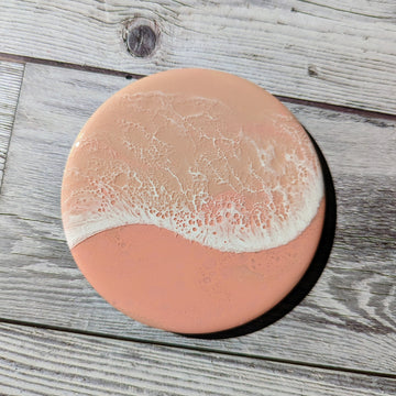 Coral Nude Coaster Set