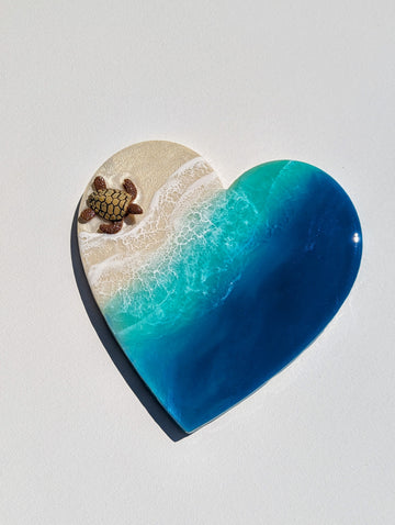 Ocean Heart Wall Art